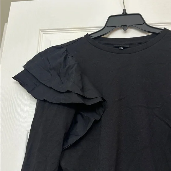 Who What Wear Flutter Sleeve Blouse - Picture 5 of 6